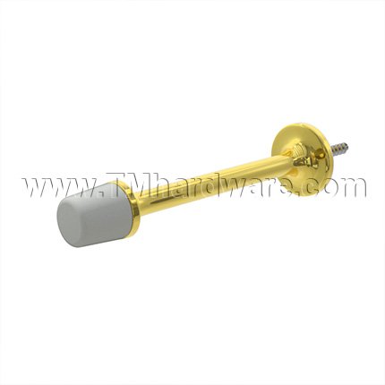 Ives 60 Base Door Stop in Polished Brass Finish (US3)