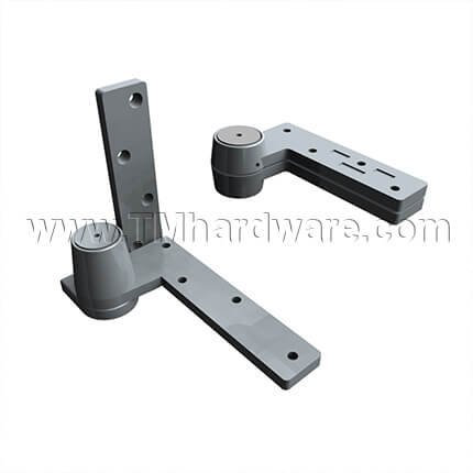 Ives 7215 3/4" Offset Pivot Set with a Top Header Mount and Bottom Jamb Mount, 500 LB Doors
