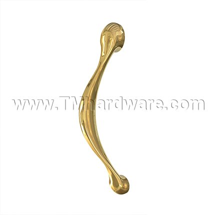 Ives 8312 Plymouth Style Offset Door Pull, Decorative, 12" CTC
