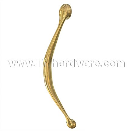 Ives 8320 Plymouth Style Offset Door Pull, Decorative, 20" CTC