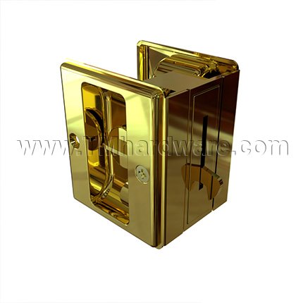 Ives 991 Sliding Door Pull - Privacy, Polished Brass (US3) Finished