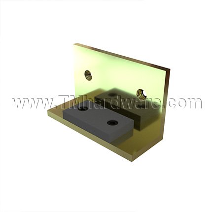 Ives AS895 Angle Stop, For Single Doors, Satin Brass (US4) Finished