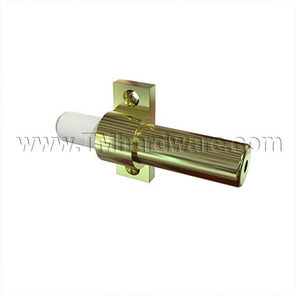 Ives CL14 Invisible Latch, Auxiliary Pusher for Ives CL11 - CL12, Satin Brass (US4) Finished