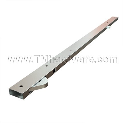 Ives COR52 Bar Coordinator - 52" Length - For 62" - 92" Openings, Satin Aluminum Finished