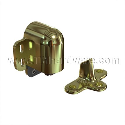 Ives FS41 Floor Stop & Automatic Holder- Satin Brass