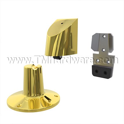 Ives FS497 Floor Stop & Holder- Polished Brass