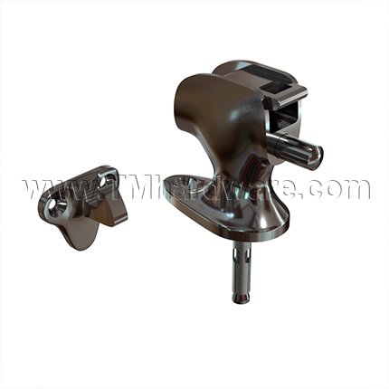 Ives FS9 Floor Stop- Satin Chrome