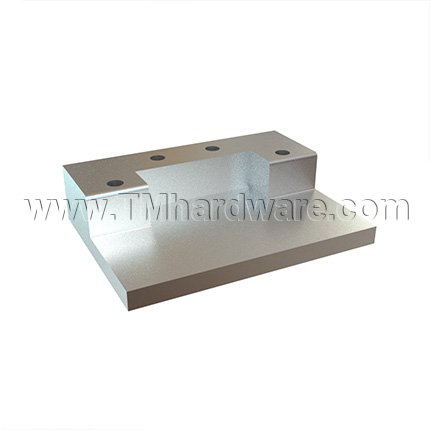 Ives MB2 Mounting Bracket For Coordinators, Stop Width Up to 2-1/2", Aluminum Painted (689) Finished
