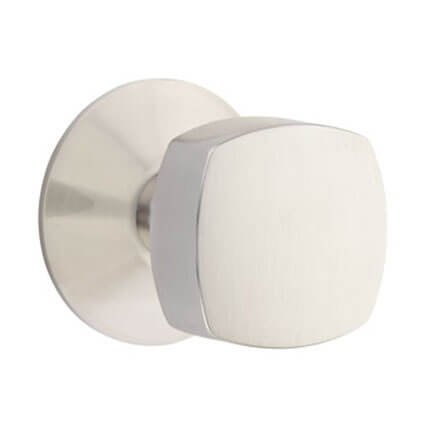 Emtek 5107FRK Contemporary Modern Brass Freestone Knob, Modern Rosette
