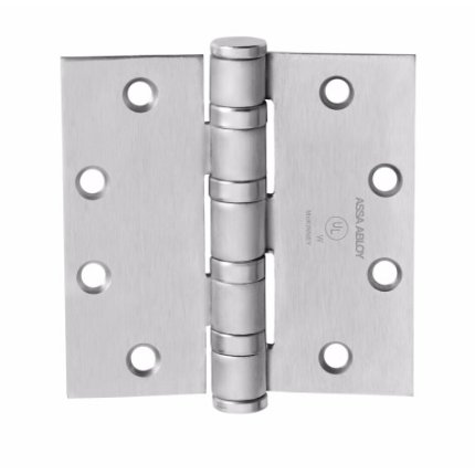 McKinney Standard Hinge Ball Bearing, 5 knuckles, Heavy Weight, Full Mortised Satin Stainless Steel (US32D) Finished