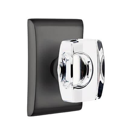 Emtek 5111WS Contemporary Windsor Glass Door Knob, Neos Rosette