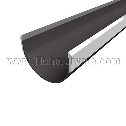 NGP 14R Door Bottom, Aluminum Strip with 1.75" Reinforced Neoprene Seal