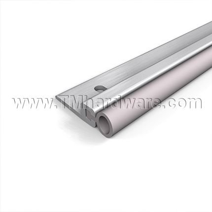NGP 155V Door Gasket, .625" Aluminum Casing with .21875" Wide Vinyl Bulb Seal