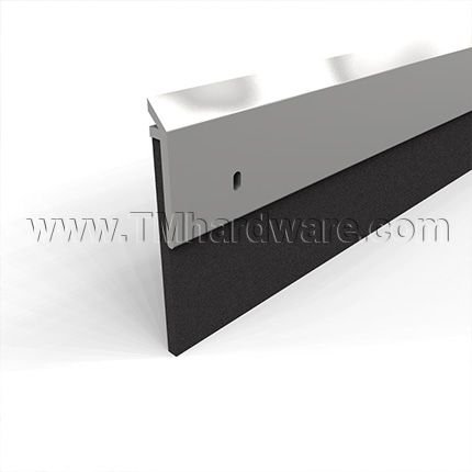 NGP 199 Door Sweep, 1.25" Aluminum Casing with 1.1875" Neoprene Seal