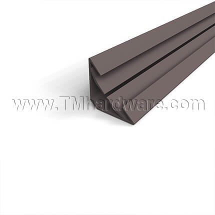 NGP 5025 Self-Adhesive Weatherstrip, .5" Wide Double TPE Batwing Seal