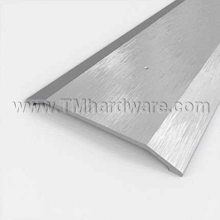 NGP 512 Utility Threshold, 5" Aluminum or Stainless Steel with Smooth Top, .5" Height