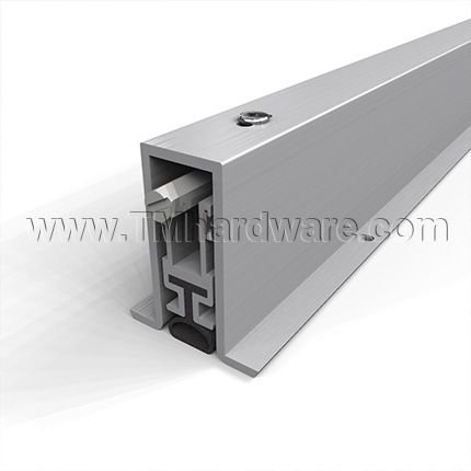 NGP 522 Automatic Door Bottom, Heavy Duty, Mortised Aluminum Casing with Neoprene Bulb Seal, .875" Drop
