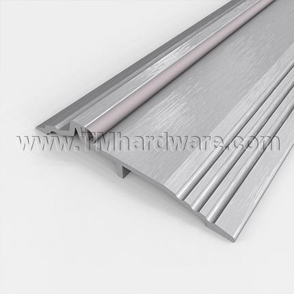 NGP 804 Rabbeted Threshold, 5" Aluminum with Choice of Seals, .875" Height