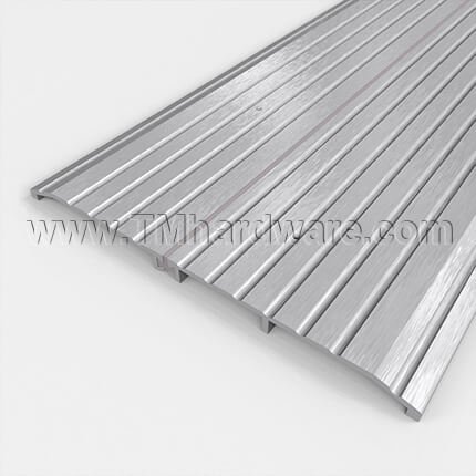 NGP 8429 Utility Threshold, 9.125" Aluminum or Brass with Thermal Break, .5" Height