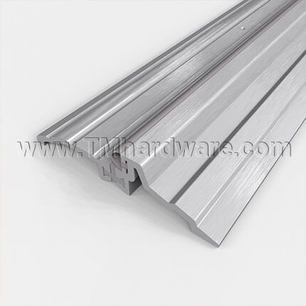 NGP 8434 Latching Panic Exit Threshold, 4.125" Aluminum with Thermal Break and Choice of Seals, .875" Height