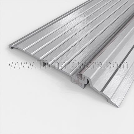 NGP 8437 Latching Panic Exit Threshold, 7.125" Aluminum with Thermal Break and Choice of Seals, .875" Height