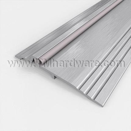 NGP 890 Rabbeted Threshold, 5" Aluminum with Choice of Seals, .75" Height