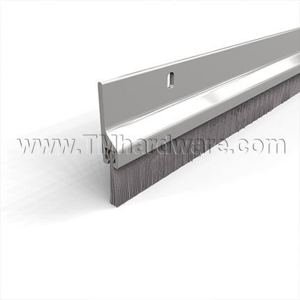 NGP 9600 Door Sweep and Perimeter Gasket, .875" Aluminum Casing with .5" Premium Grade Nylon Brush Seal