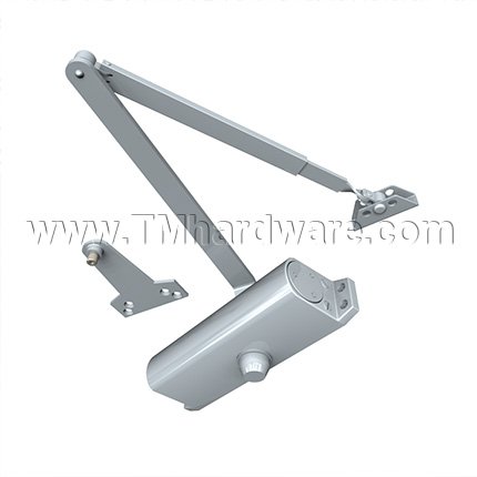 Norton 160, Door Closer, Surface Closer, Tri-packed, adjustable size 1-4, No Hold Open, Aluminum Painted Finish