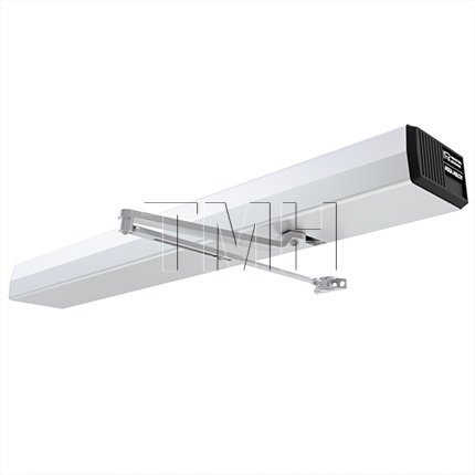 Norton 6200, Automatic Door Closer, Electromechanical, Push Side, Aluminum Painted Finish