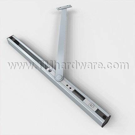 Norton Checkmate 2 Series, Concealed, Heavy Duty Electromechanical Closer, Friction Stay, Aluminum Painted Finish