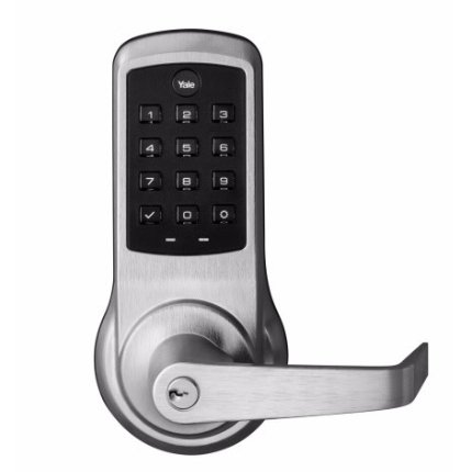 Accentra Smart Lock NTB612-NR nexTouch, Stand Alone Unit with Keypad, No Radio, Augusta Lever, PARA Keyway