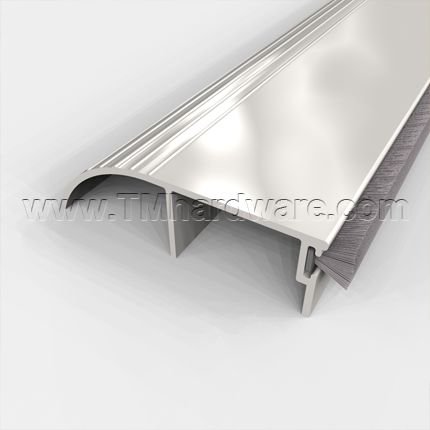 Pemko #149 Bumper Threshold, 2.5" Aluminum for Outswing Doors with Choice of Seals, .75" H