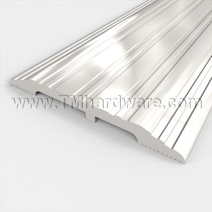 Pemko #1715 Heavy Duty Threshold, 5" Aluminum or PemKote™ Non-Slip, .5" Height