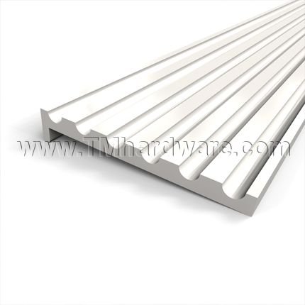 Pemko #19125 Safety Stair Tread Plate, Aluminum or PemKote™, 3" Depth, .25" Riser