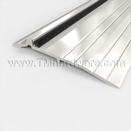 Pemko 179 Aluminum Threshold with Pile Brush Seal