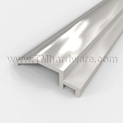 Pemko #195 Cover Plate Accessory, Aluminum Elevated Trim, .5" Height