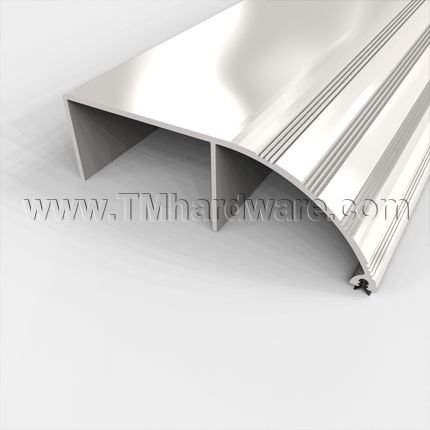 Pemko #2054 Half Threshold, 4" (W) Aluminum for Residential Applications, 1.25” (H)