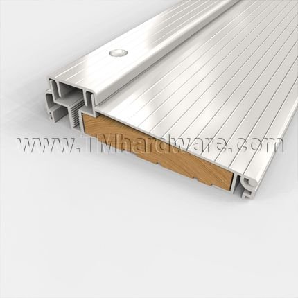 Pemko #74518 Adjustable Height Threshold, All-Aluminum Upper, 1.125” H. 4.56" W