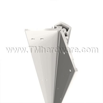 PemkoHinge™ #SPFM_SLI, Full Mortised for Special Application with Short Leaves with 1/16" Inset Continuous Hinge