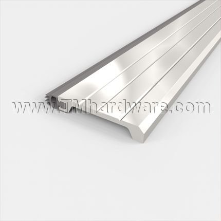 Pemko #2902 Door Gasket, 1.5" Heavy Duty Aluminum for Jambs with Eco-V Vinyl Bulb Seal