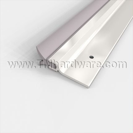Pemko #294 Door Gasket, .875" Aluminum Casing with Eco-V (Vinyl) Fin Seal