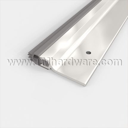 Pemko #306V Door Gasket, .875" Aluminum Casing with Eco-V (Vinyl) Bulb Seal