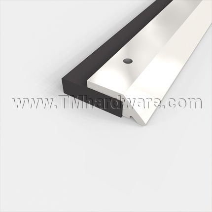 Pemko #332 Door Gasket, .56" Aluminum Casing with Thick Sponge EPDM or Sponge Silicone Seal