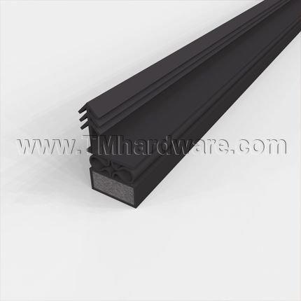 Pemko #MAG349 Kerf Weatherstripping, .375" Magnetic Seal for Metal Doors