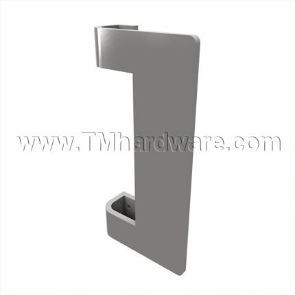 Rockwood 177 Light Weight Offset Door Pull, Flat Surface, 6" x 12" OA