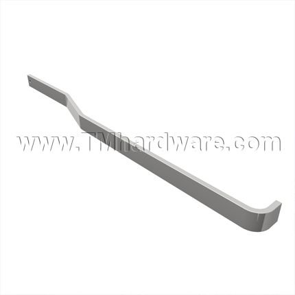 Rockwood 19 Bent Push Bar Without Base Plate, 24" - 36"