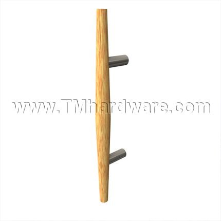 Rockwood #208 Wooden Door Pull, 8" CTC
