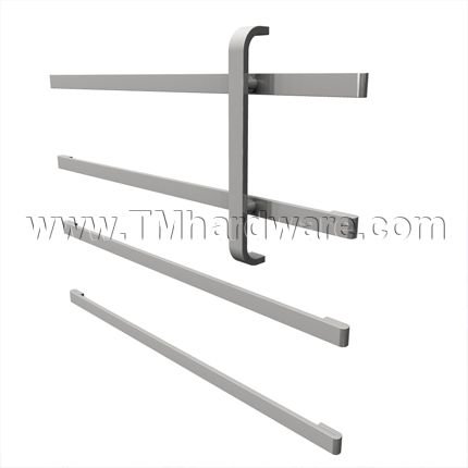 Rockwood 27, 28 Set of Push Bars and Short Mounted Pull, Push Bar up to 36"