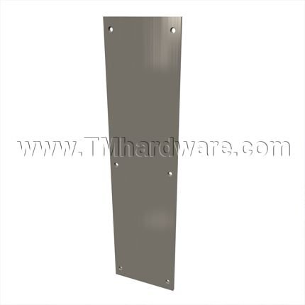 Rockwood 70 Push Plate, Square Corner, Standard Guage .050" Thick