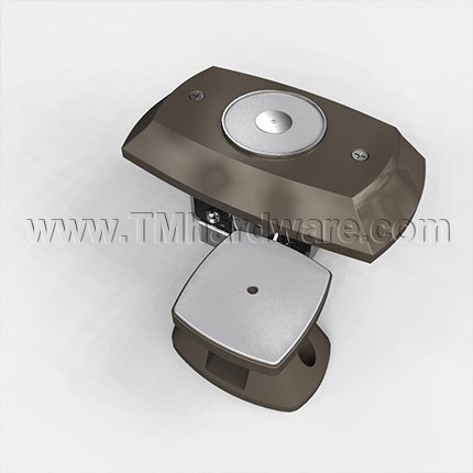 Rixson 997M Electromagnetic Door Holder, Wall Mounted, Conceled Wiring, 2-5/8" Projection, Dark Satin Bronze, Equiv Finish